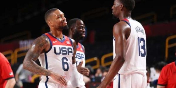 东京奥运建立友谊 阿德巴约期待与利拉德再度并肩